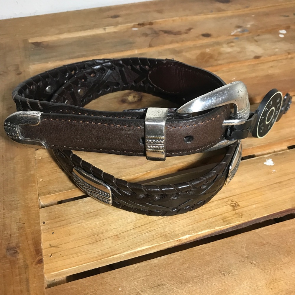 Womens Western Cowhide Belt